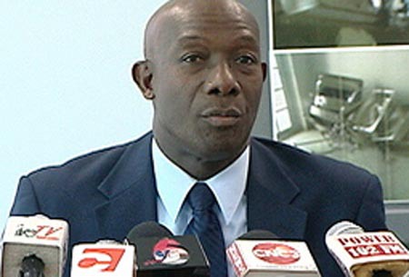 Photo: Prime Minister Dr Keith Rowley. (Courtesy Jyoti Communication)