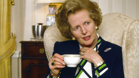 Photo: Former Britain Prime Minister Margaret Thatcher.