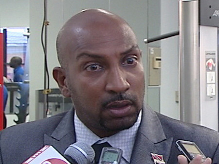 Photo: Former Sport Minister Anil Roberts.