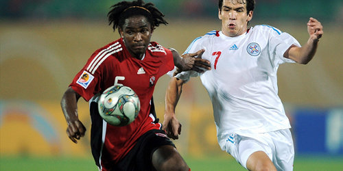 Photo: The late Akeem Adams (left) represented Trinidad and Tobago at the Egypt 2009 Under-20 and Korea Republic 2007 Under-17 World Cups. 