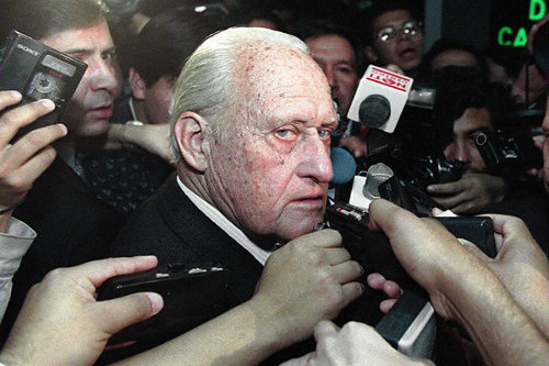 Photo: Late former FIFA president Joao Havelange. (Copyright AFP 2014/Matias Recart)