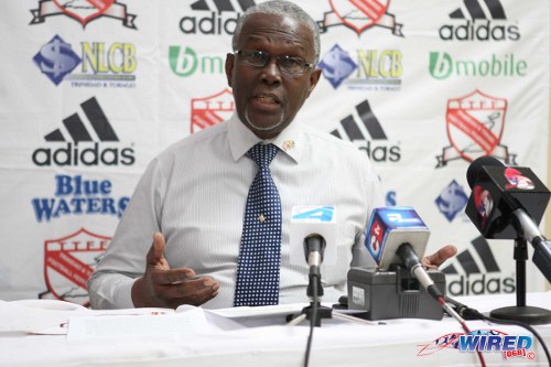 Photo: Trinidad and Tobago Football Association vice president Lennox Watson insisted that he did not support president Raymond Tim Kee. (Courtesy Wired868)