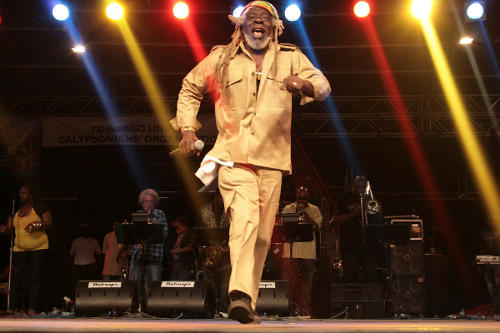 Photo: Five-time Calypso Monarch, the Black Stalin. His "Mr Divider" remains as relevant today as it was decades ago when it was first sung. (Courtesy NCCTT.org)