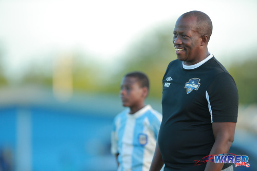 Photo: Cunpia FC coach Michael De Four. (Courtesy Allan V Crane/Wired868)