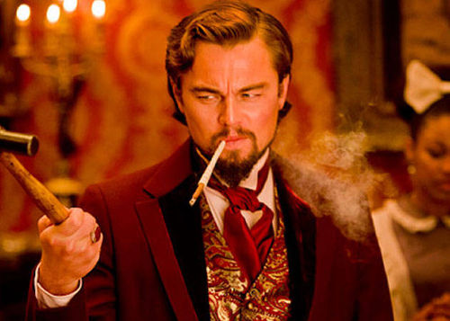 Photo: Actor Leonardo Di Caprio plays Calvin Candie, a colonial slave owner in the movie "Django Unchained." (Copyright Django Unchained)