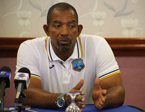 Photo: Former West Indies cricket team coach Phil Simmons. (Copyright Phillip Spooner/WICB Media)