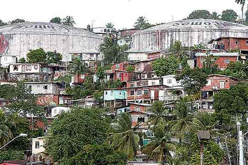 Photo: The Laventille hills. (Copyright Power102fm)