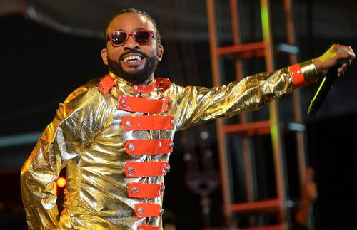 Photo: Soca star Machel Montano performs at the 2015 International Soca Monarch. (Copyright Socanews.com)