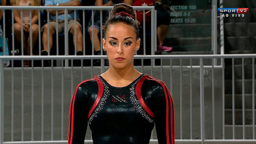 Photo: Trinidad and Tobago gymnast Marisa Dick.