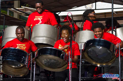 Photo: The All Stars perform at the 2016 Panorama semifinals. (Courtesy Maria Nunes/Wired868)