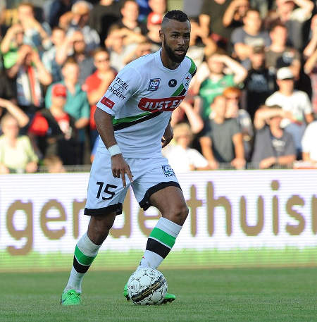 Photo: Trinidad and Tobago midfielder and former England national youth team captain John Bostock in action for Belgium club, OH Leuven.