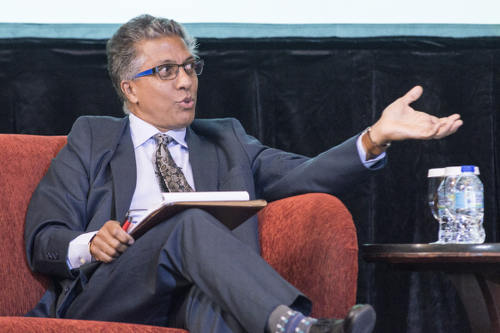 Photo: Law Association of Trinidad and Tobago (LATT) president Reginald Armour SC talks at the Transparency Institute conference on 8 March 2016. (Copyright Shaun Rambaran/forge.co.tt)