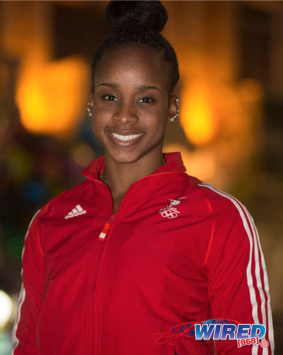 Photo: Trinidad and Tobago international gymnast Thema Williams. (Courtesy Allan V Crane/Wired868)