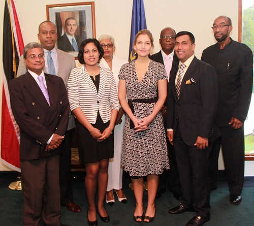 Photo: Trinidad and Tobago's Independent Senators. (Courtesy News.gov.tt)