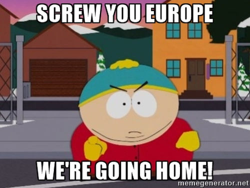 Photo: I hate Europeans... And hippies!