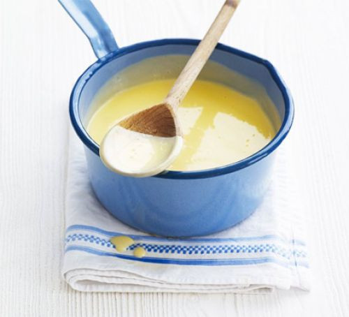 Photo: Homemade custard. (Courtesy BBC)