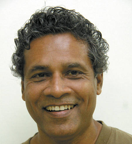 Photo: Trinidad Guardian satirist Kevin Baldeosingh. (Copyright Trinidad Guardian)