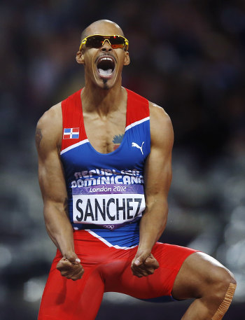 Photo: Former 400 metre hurdle champion and Dominican Republic sporting icon Felix Sanchez. (Courtesy FoxNews)