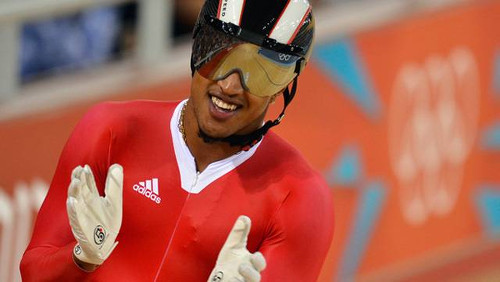 Photo: Trinidad and Tobago cyclist Njisane Phillip. (Copyright Track Cycling News)