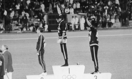 Photo: Oh, that salute! Should I remember it? (Copyright Inside the Games)