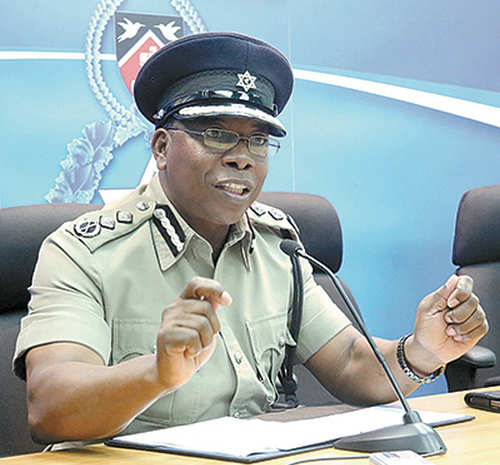 Photo: Acting Commissioner of Police Stephen Williams. (Copyright Trinidad Guardian)