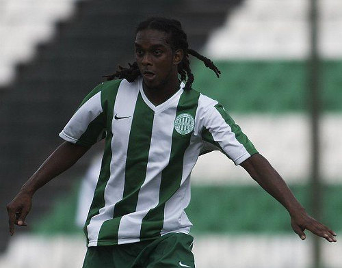 Photo: Former Trinidad and Tobago National Under-20 Team winger Aaron Downing during his stint with Hungarian club, Ferencvaros.