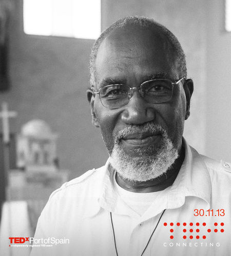 Photo: Roman Catholic parish priest Father Clyde Harvey. (Copyright TedXPortofSpain)