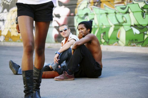 Photo: A woman is treated to catcalls in New York. (Copyright NY Daily News)