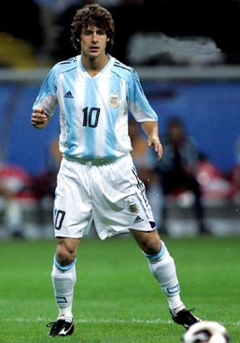 Photo: Former Argentina playmaker Pablo Aimar.