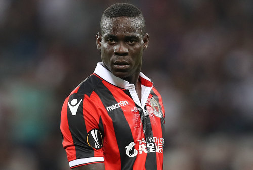 Photo: Nice striker Mario Balotelli has faced racist abuse in Italy and France. (Copyright Metro)