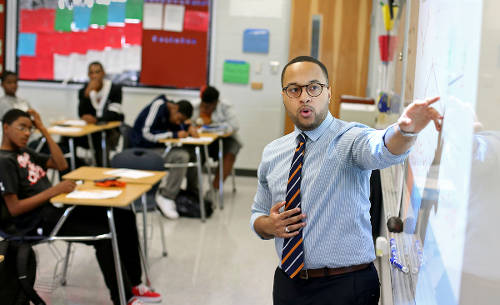 Photo: Teacher at work. (Copyright Alignmentjackson.org)