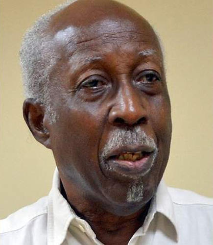 Photo: Former head of the Trinidad and Tobago Public Service and Ambassador to Washington, Reginald Dumas. (Copyright Trinidad Guardian)