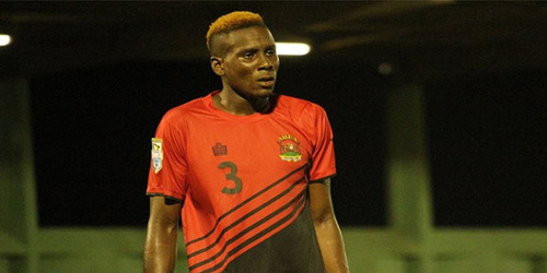 Photo: Antigua and Barbuda defender Vashami Allen. (Copyright CONCACAF)