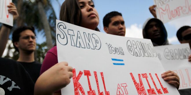 Dear Editor: Stand your ground law creates dangerous and uneven road for T&T