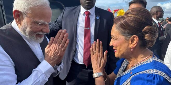 Noble: Does visit of divisive Modi align with ‘every creed and race find an equal place’?