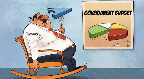 Noble: Corruption kills—although no guns are involved, and nobody drops dead at the crime scene